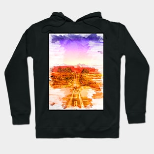 Straight Road South Africa - For Travelers Hoodie